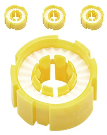 4 Pezzi Bobina Attivazione Automatica per Giubbotto Salvagente | Colore Giallo, Materiale Plastico, per Nuoto e Sport Acquatici, Accessorio Leggero a Rapido Gonfiaggio