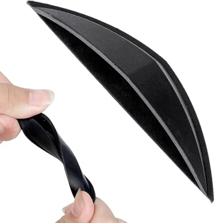Rear View Camera Hood - 0.4 inch Mini Weather Deflector, Vehicle Replacement Lens Cover, Anti-Glare Protection | Effortless Installation of Outdoor Protection for Storm Rain Snow Off