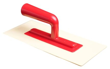 Cazzuola multiuso in ABS dal design leggero per l ' edilizia e la creazione artistica Cazzuola in plastica con manico rosso antiscivolo