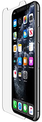 Belkin iPhone 11 Pro Displayschutz TemperedGlass antimikrobiell (hochentwickelter Schutz, der Bakterien auf dem Display um bis zu 99 % reduziert)