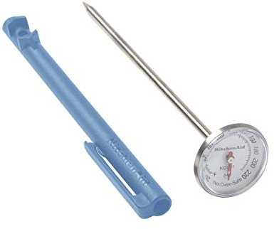 KitchenAid KQ901BV Instant Read Thermometer, Plastic, Blue