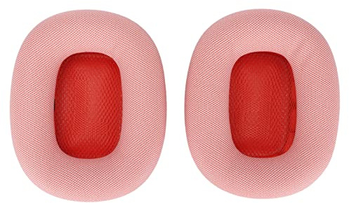 Replacement Ear-Pads, Soft Memory Foam Headphone Earmuffs, Replacement Ear Cushion Kit, Leather Earpads Earmuffsrs For Airpod MAX Headset234, Extra Durability(pink)
