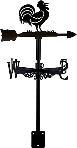 NOALED Outils de Mesure de girouette en Forme de Coq en Acier Inoxydable