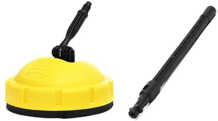 Hochdruckreiniger Oberflächenreiniger for Karcher K2 -K7 Terrassenreiniger Rotierender Flachflächenreiniger mit Aufsatz Hochdruckreiniger Elektrische Autowaschbürste for Zuhause