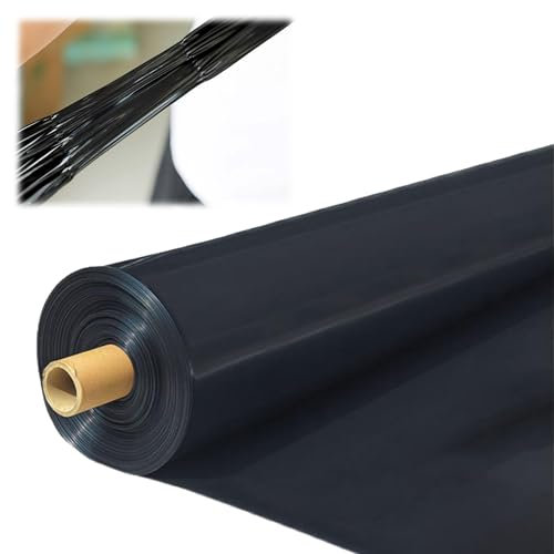 Große Teichfolie Gartenteich Schwimmteich Folie UV & Reißfest Dichtungsfolie 1m 2m 3.0M 4.0M 5m Brunnen Fischteiche Wasserdicht Folie Teichplane für Wassergärten Wasserfall(Größe:7x8M)