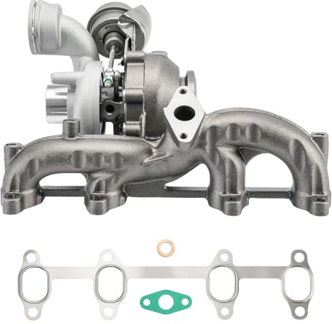 Fesuda Turbolader, Kompatibel mit Seat Skoda 1.9 TDI BJB BKC AVQ 90PS 105 PS 038253014G 751851-5003S Aluminiumlegierung OE 038253014G