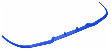 Diffuseur Lèvre Pare-Chocs Pour P&eugeot 206 Pour Cupra R Becquet Avant Lèvre Pare-chocs Euro Becquet 3 Pièces Kit Carrosserie Séparateur Spoiler Voiture Avant Spoiler Universel(Bleu)