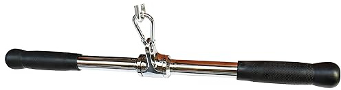 qibylift Latzugstange, Kraftstation Latzug Griff, LAT Pull Down Bar Krafttraining Griffe für Kabelzug Pulley Widerstandsbänder Trizepsseil Schlingentrainer Seilzug Fitness und Home Gym