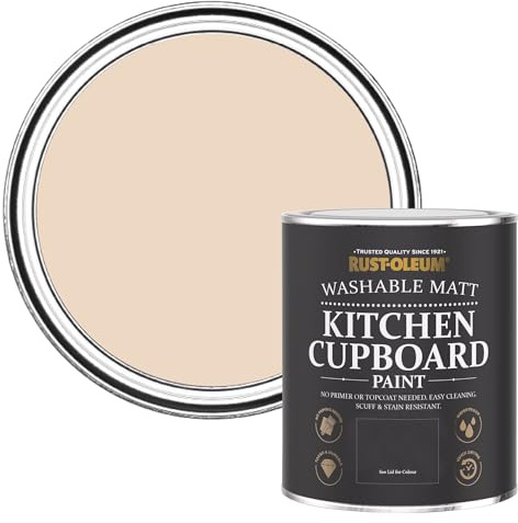 Rust-Oleum Kitchen Wood, Cupboard and Cabinet Paint in Matt Finish - Eleanor 750ml