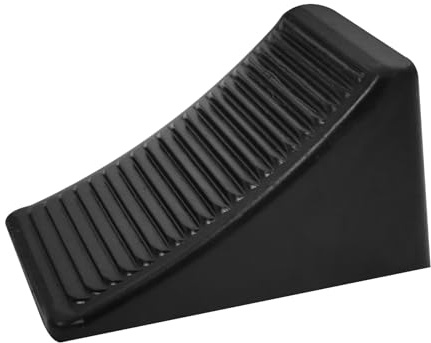 Gatuida Cuneo per Ruota in Gomma Triangolare Antiscivolo per Camper e Rimorchi Supporto Robusto per Veicoli e Trailer Accessorio Portatile per Viaggi e Campeggio