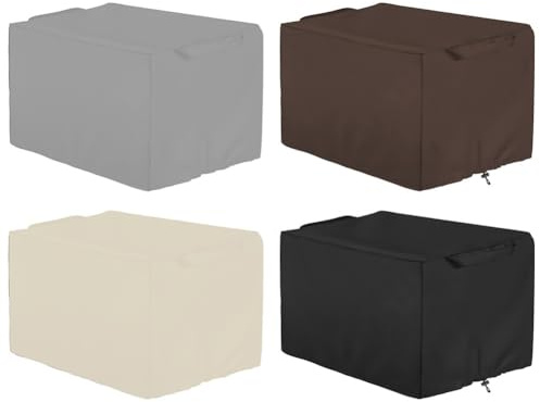 FUANA Copertura per pressa di calore 57 x 45 x 42 cm 210D impermeabile Oxford panno antipolvere con coulisse e maniglia per il trasporto pentole da cucina