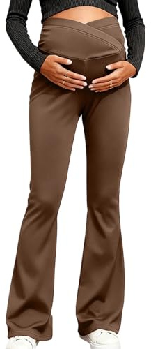 Pantaloni Premaman Sportivi Abbigliamento Premaman Elasticizzati Donna Yoga Leggins Invernali Eleganti Slip Gravidanza Completo Invernale A Sigaretta Vestiti Cotone Termico Leggings Xxl Neri Abiti