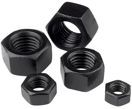 Metrische Sechskantmuttern Aus Schwarzem Kohlenstoffstahl Der Güteklasse 8.8 M2-M36 Sechskant-Sicherungsmuttern for Die Maschinenmontage(M30-(1PCS))