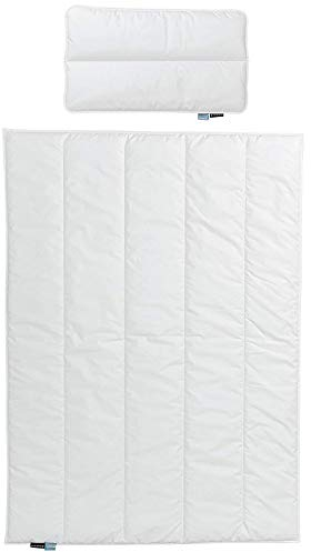 Centa-Star Kinder-Bettset AllergoProtect 2-TLG. weiß Größe 100x135 cm (40x60 cm)