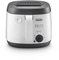 De'Longhi Friteuse FS3021 Thermostat réglable Design compact Capacité 2L 1800W Plastique Blanc/Noir