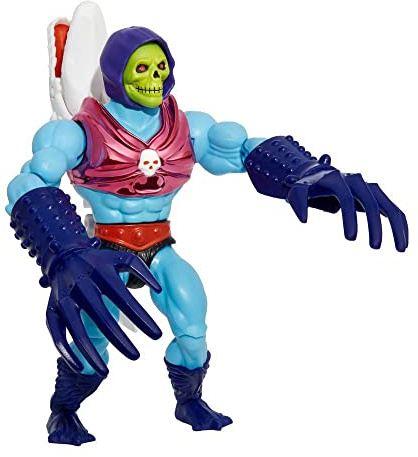 Masters of the Universe HDT23 - Origins Deluxe Skeletor mit Klauen, 14 cm große Actionfiguren, Figuren zum Spielen und Sammeln, Geschenk für Kinder ab 6 Jahren und erwachsene Sammler