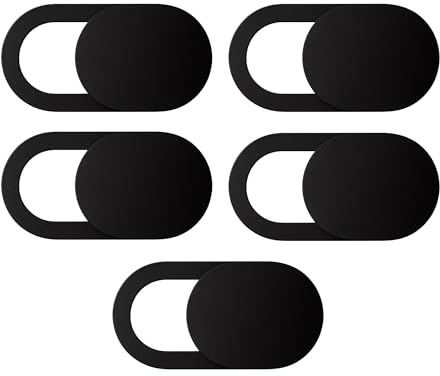 ReFind Cache Webcam, Protection Caméra pour Téléphones, Ordinateurs Portables et PC. Compatible Apple, Android, Windows, Dell, HP (Lot de 5)