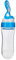 90ml Baby Cereal Squeeze Bottle Anti Choke Infant Flowing Food Bottles Food Dispensing Spoon Kid Self Feeding Tool Children Tableware for Boys and Girls(Blue)