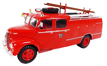 OPO 10 - Camión de Bomberos 1:43 Pumper Ebro B-35 España Zaragoza - PB072