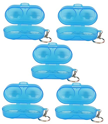 Toddmomy 5stücke Leere Pong-Box Tischtennis-Halter Mit Steckplätzen Pong-behälter Pong-Koffer Pong-Halter Für Zuhause Und Draußen Farbe