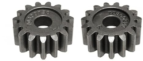 2 X Antriebsritzel (15 Zähne) rechts + links kompatibel mit Import- / Baumarkt- Rasenmäher
