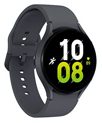 Samsung Galaxy Watch 5 (44mm) Bluetooth - Smartwatch mit Fitness Tracker, Graphite, Deutsche version (Renewed)