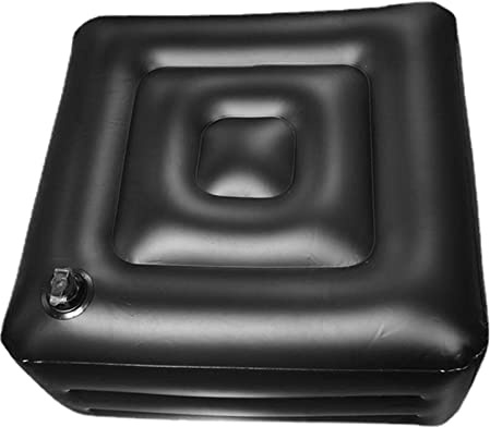 Okiyakusama Tabouret Gonflable de Canapé, Tabouret Gonflable D'extérieur à Hauteur Réglable pour L'extérieur
