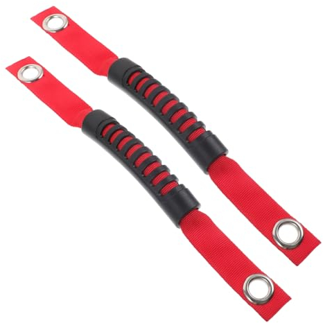 BESPORTBLE Kajakgriff Ersatzgriff 1 Paar Rot aus PVC und Pp rutschfest