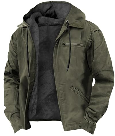 Générique Blouson Homme Mi-Saison Aviateur Moto Hiver Chaud Bombers Teddy