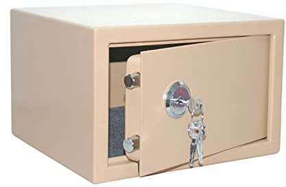 safe Security Cabinet Cupboard Safes Safes Security Key Lock Fixed Installation Safe Independent Wall Mount for Home Office Weapons Cash Use Storage Jewelry Documents Valuables Good safe