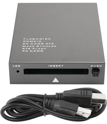 Haofy USB2.0 Lecteur de Carte Mémoire PC Highpeed PC pour Ordinateurs, Adaptateur de Fiche et de Lecture pour la Carte Mémoire avec Une Grande capacité, Pratique à Utiliser, pour Les Amateurs de