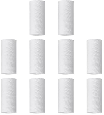 Cartucce filtranti per sedimenti in PP da 12,7 cm, ricambio per sedimenti in cotone PP adatto per depuratori d'acqua Ricarica filtro brocca