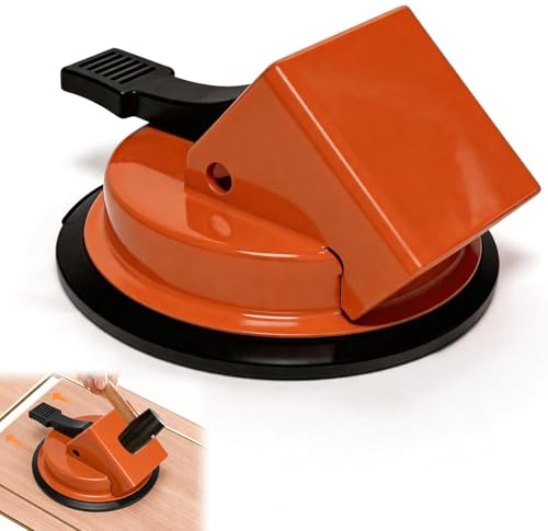 Riparazione laminato, strumento per fughe del pavimento con ventosa, strumento per la posa di pavimenti in laminato, vinile, parquet, strumento di fissaggio ad alte prestazioni, funzione martello