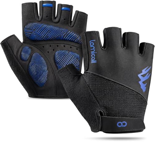 Lamicall Gants de Cyclisme pour Homme et Femme, Gants de Fitness