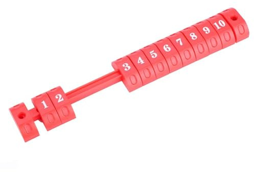 Alomejor 2 stücke Tischfußballzähler 10 Zahlen Scoring Score Zähler Indikator für Standard Kicker Tische