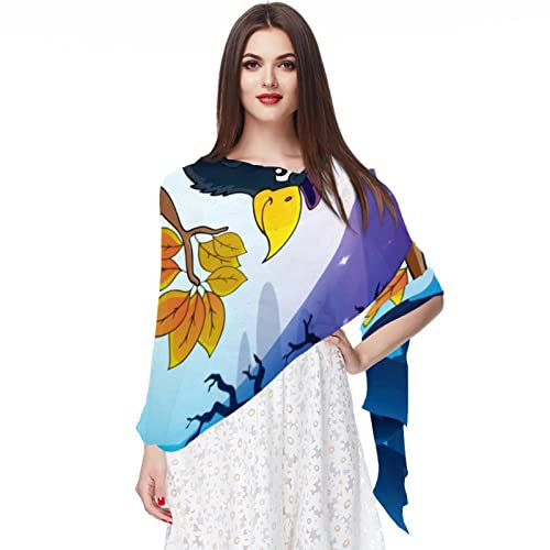 Ghost Scarf Pashmina Schals und Wraps für Frauen, Mehrfarbig 12