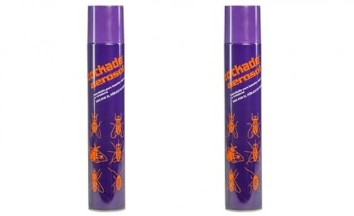 Insecticida STOCKADE 750ml contra insectos voladores y rastreros pack 2 unidades