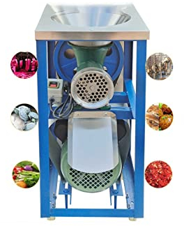 LAOJIN 2200W Vertical Electric Meat Shredder - Multipurpose Pepper Chopper, Chicken Bone Grinder, And Large Slicer - Perfect For Commercial Use!