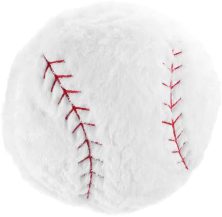 ABOOFAN Almohada De Béisbol Almohadas De Beisbol Almohada Rellena Creativa Peluche Suave para Cojín De Bola De Peluche Juguete Deportivo para Felpa Peludo Pelota De Sofá