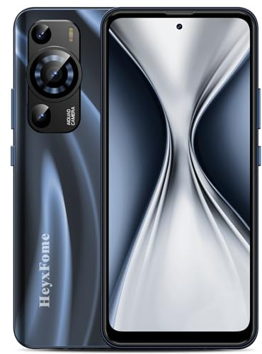 HeyxFome H2 2024 Neu Smartphone Ohne Vertrag Octa-Core 2GB+16GB Android Handy Ohne Vertrag Günstig Neu 16MP+5MP 6,5 Zoll HD+ Smartphones 2GB RAM 4G Dual Simlockfreie Handys Face Unlock DE (Schwarz)