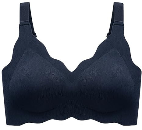 Bh Ohne TräGer BH Damen ohne Bügel BH Große Brüste Starker Halt Push Up BH ohne Buegel Seamless Bequem BH Klassische Soft Nahtloser Bügelloser T Shirt BH Gepolstert Mesh Bralette Trägerloser BH Rabatt