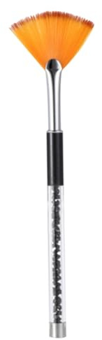 WEKADRIN Stylo pour Nail Art Pinceau Plat Éventail Dégradé Noir Professionnel Léger Précision Manucure Artistique Accessoires Onglerie