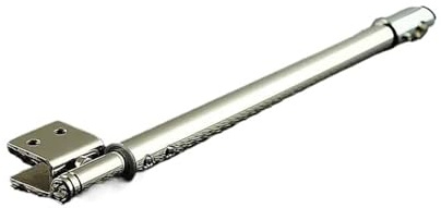 Barre De Fixation Pour Paroi De Douche Barre de support porte douche en acier inoxydable, clip biseauté, longueur extensible, accessoires(300-500mm)