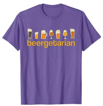 Beergetarian: para Amantes Cerveza Divertida y Chistosa Camiseta