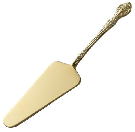 Pelle à gâteau en acier inoxydable - Spatule dentelée 8.35 in | Pour découper gâteaux, pizzas et desserts avec précision, adaptée aux travaux de pâtisserie