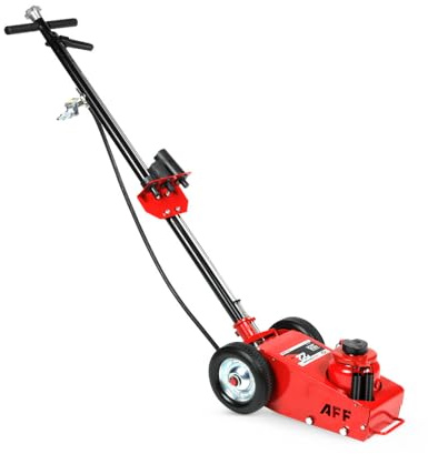 AFF 22 Ton Axle Jack - Single Stage Air Assist Hydraulic Truck Jack with 3 Piece Extension Kit