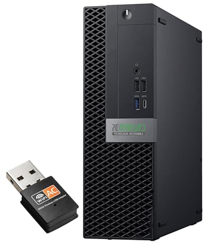 PcRenewed PC Fisso Ricondizionato i7 6700 | Mini PC Windows 11 Pro | 32GB RAM | SSD 512GB M.2 + 500GB HDD | WiFi Blt | Office 2021 | Desktop Completo | HDMI (Ricon
