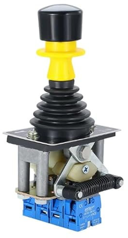HUJWLBWF 1Pcs 50mm Joystick Elevators Forklift Crane Master Control Switch One Speed Two Speed Controller HKSJ-1B2(One Speed)
