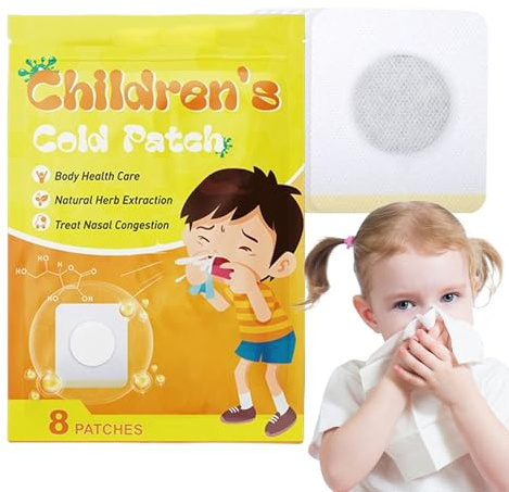 Mwqpgyh Nose Plasters for Children, Pack of 8 - Health-Supporting Plasters | Relief from Discomfort for Health Support for Children Girls Care