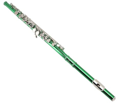 Keenso Llaves Sensibles y Sonido Excepcional, 16 Llaves de Cobre Blanco C, Bolsa Portátil, Herramientas de Limpieza para Principiantes y Estudiantes, Ideal para Principiantes Estudiantes con Cobre